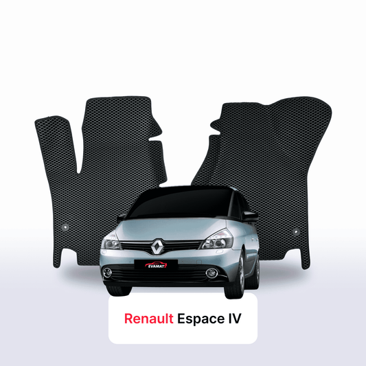 Autokoberce EVAMATS pro Renault Espace 4 gen 2002-2014 rok MINIVAN