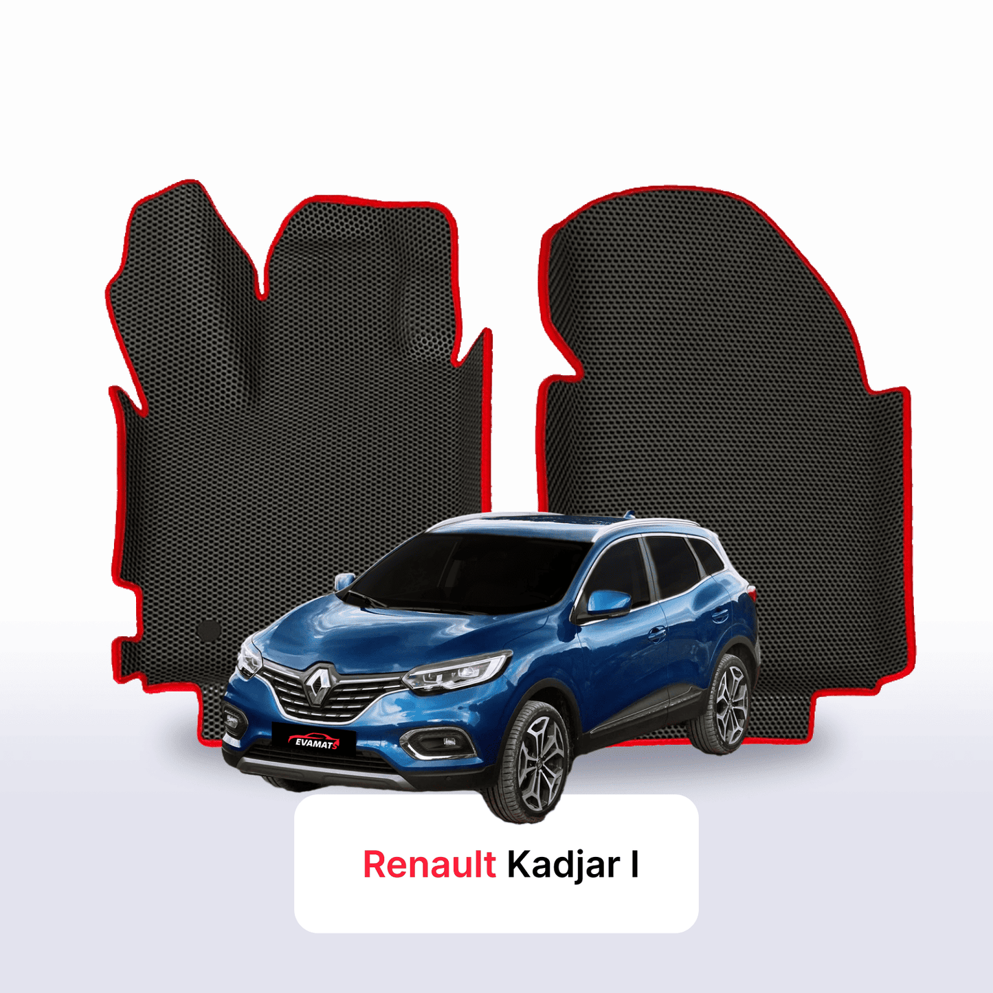 Autokoberce EVAMATS pro SUV Renault Kadjar 1 gen 2015-2023 rok