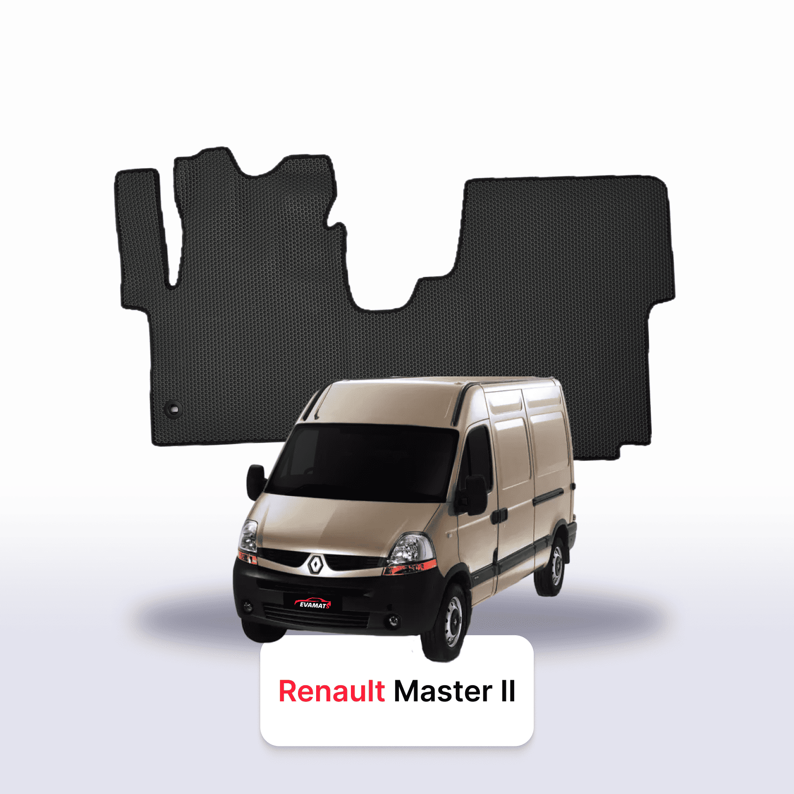 Autokoberce EVAMATS pro Renault Master 2 gen 1997-2010 r. DODÁVKA