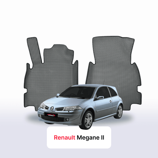 Autokoberce EVAMATS pro Renault Megane 2 gen 2002-2009 rok HATCHBACK 3 dveře Autokoberce EVAMATS pro Renault Megane 2 gen 2002-2009 rok HATCHBACK 3 dveře