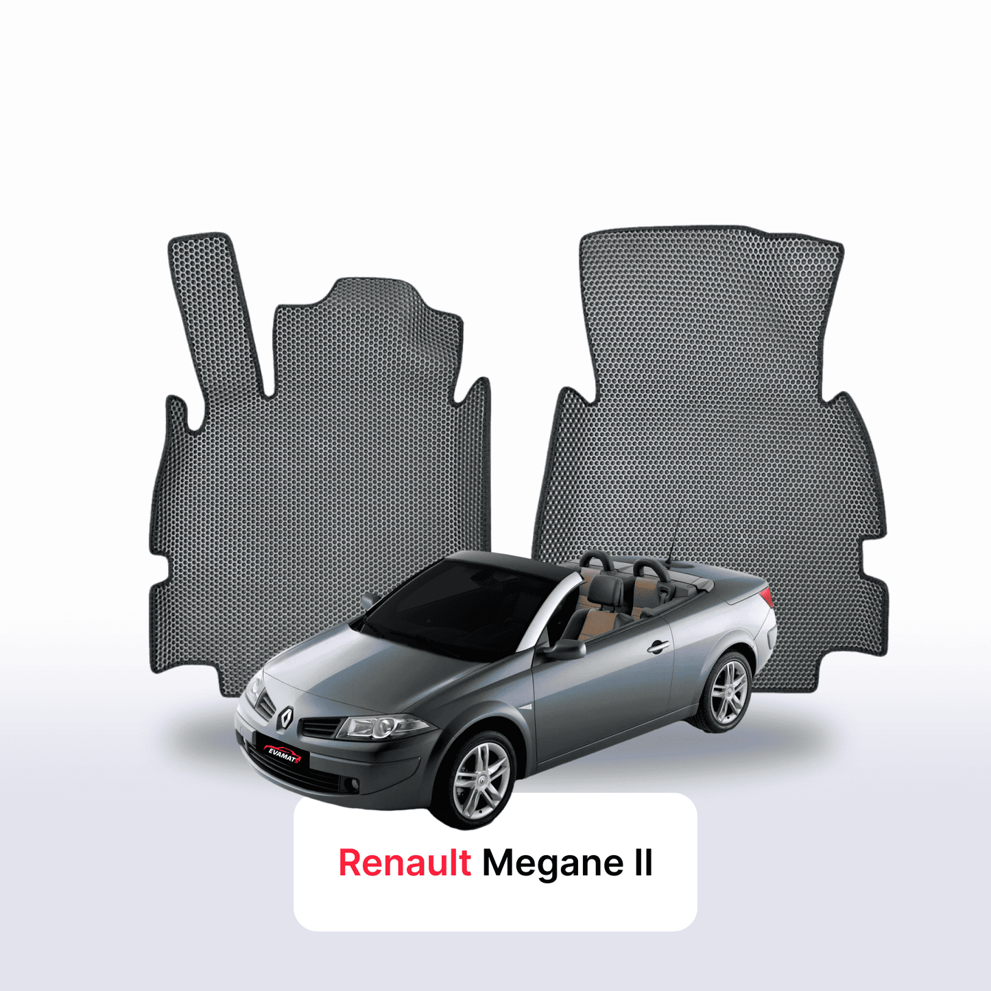 Autokoberce EVAMATS pro Renault Megane 2 gen 2002-2009 rok výroby CABRIO
