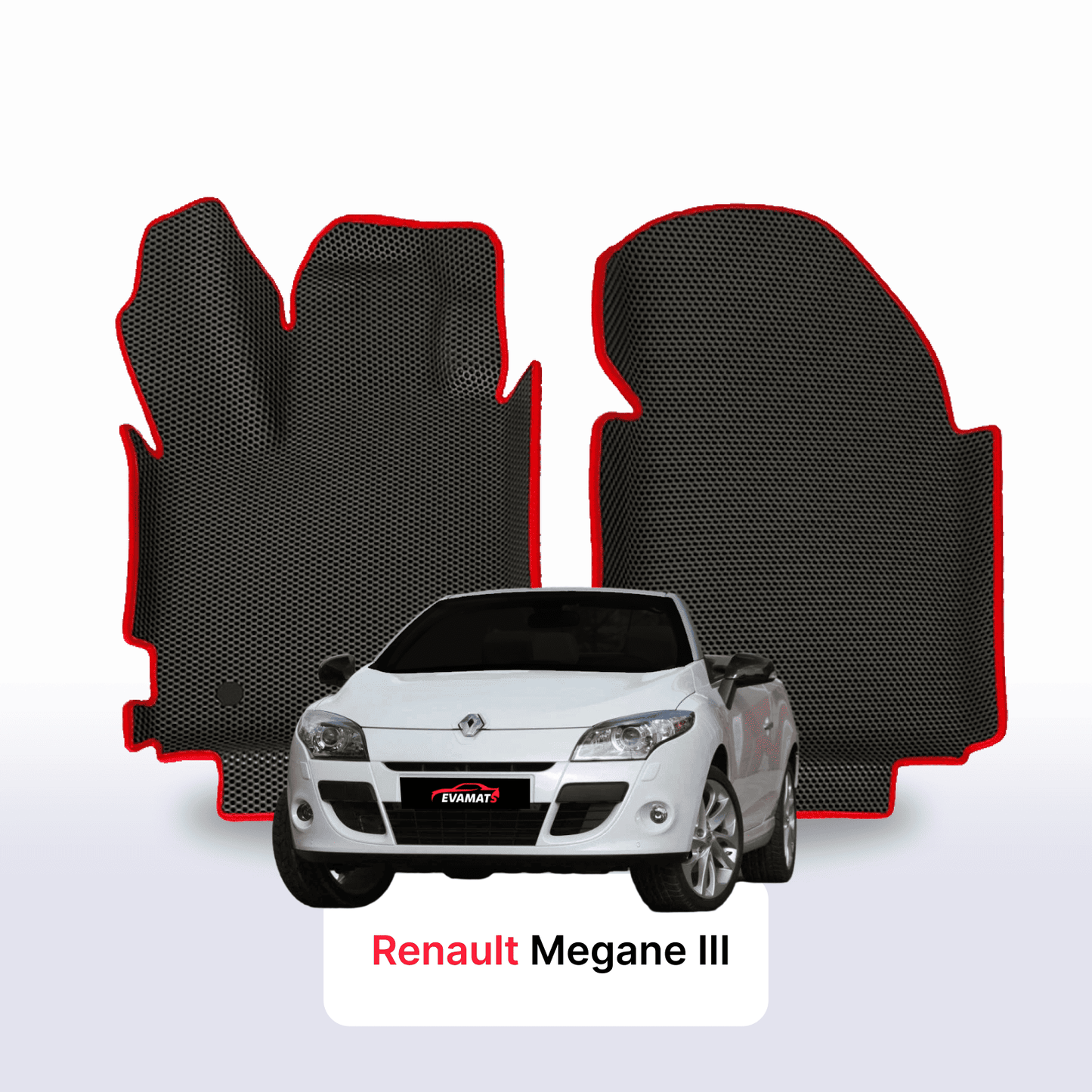 Autokoberce EVAMATS pro Renault Megane 3 gen 2008-2016 rok CABRIO