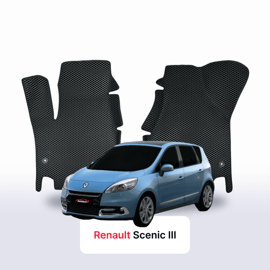 Autokoberce EVAMATS pro Renault Scenic 3 gen 2009-2016 rok MINIVAN 7 míst Autokoberce EVAMATS pro Renault Scenic 3 gen 2009-2016 rok MINIVAN 7 míst