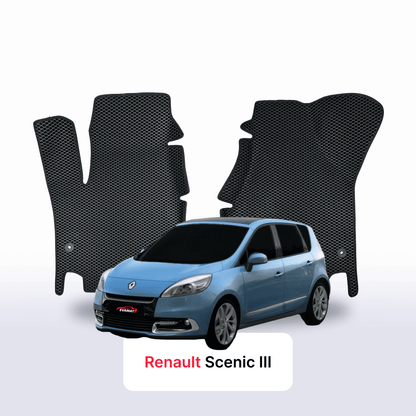 Autokoberce EVAMATS pro Renault Scenic 3 gen 2009-2016 rok MINIVAN 7 míst