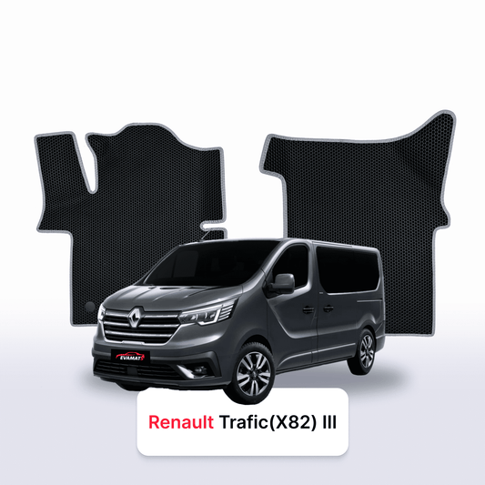 Autokoberce EVAMATS pro Renault Trafic(X82)(L1) 3 gen 2021-2025 rok BUS Autokoberce EVAMATS pro Renault Trafic(X82)(L1) 3 gen 2021-2025 rok BUS