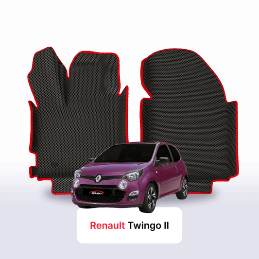 Autokoberce EVAMATS pro Renault Twingo 2 gen 2007-2014 rok HATCHBACK 3dv.