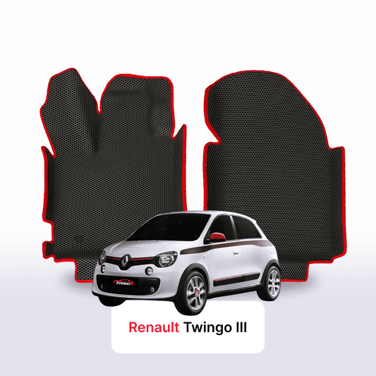 Autokoberce EVAMATS pro Renault Twingo 3 gen 2014-2025 rok HATCHBACK 3dv.