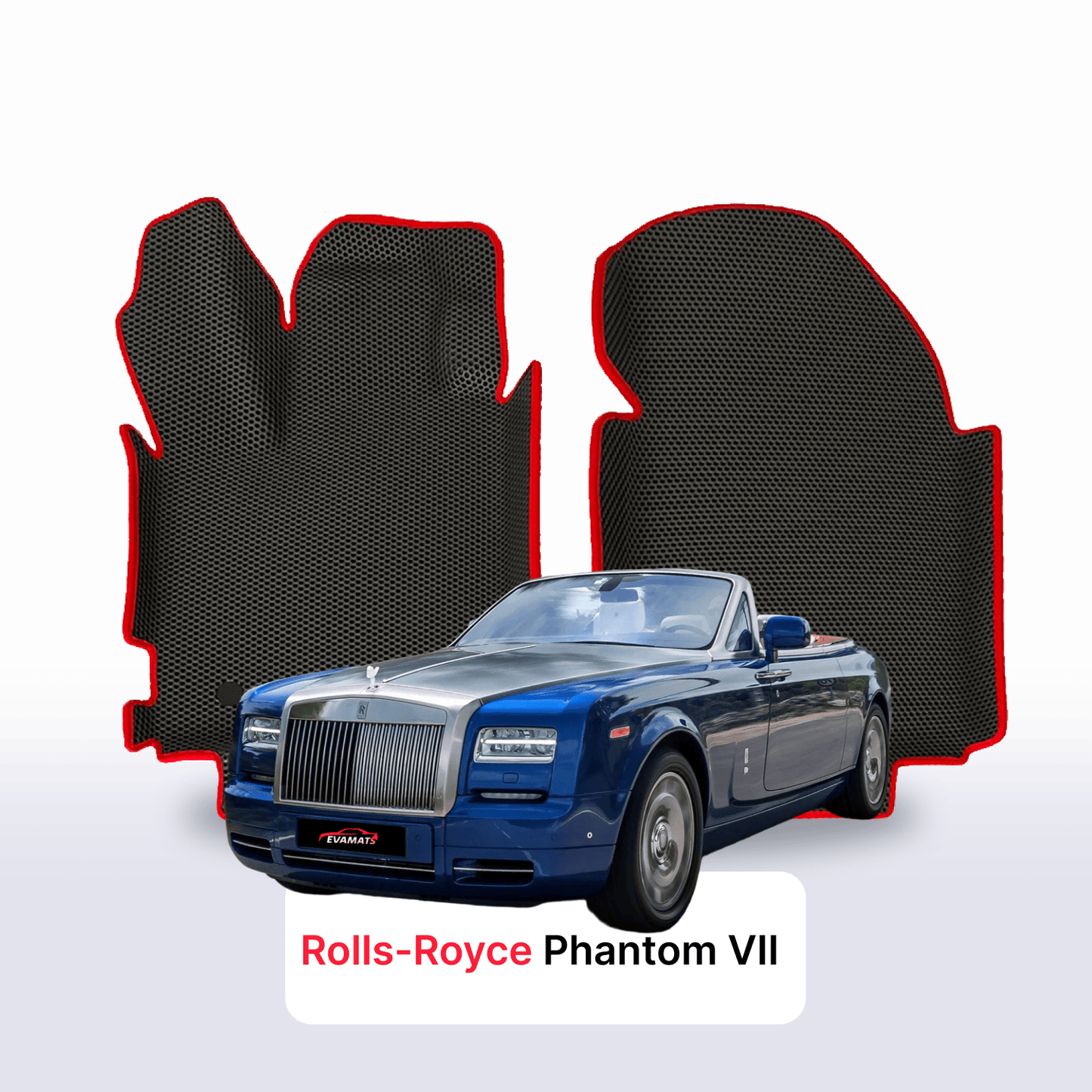 Autokoberce EVAMATS pro Rolls-Royce Phantom 7 gen 2003-2017 rok CABRIO