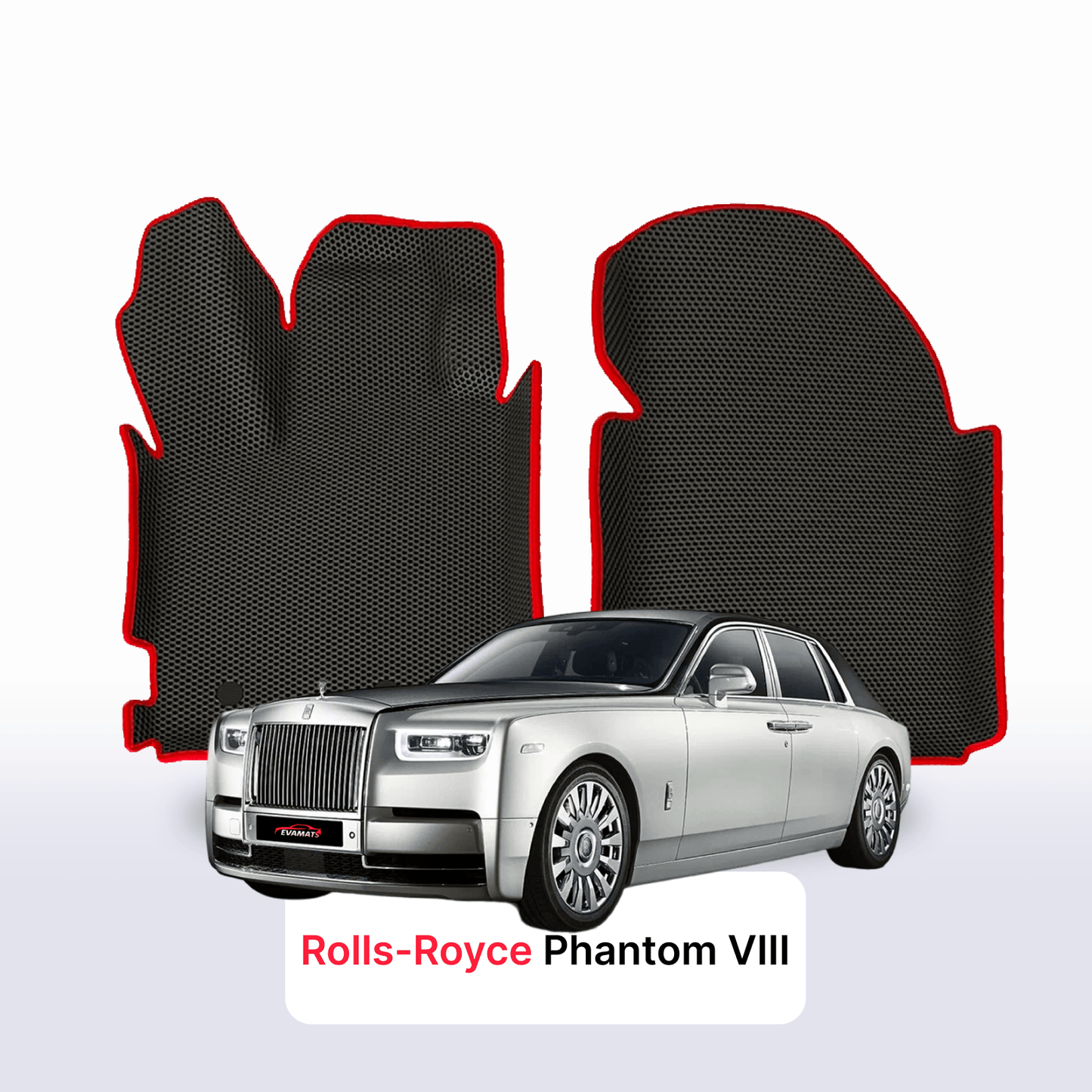 Autokoberce EVAMATS pro Rolls-Royce Phantom 8 gen 2017-2025 rok LONG SEDAN
