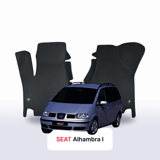 Autokoberce EVAMATS pro SEAT Alhambra 1 gen 1996-2010 rok MINIVAN