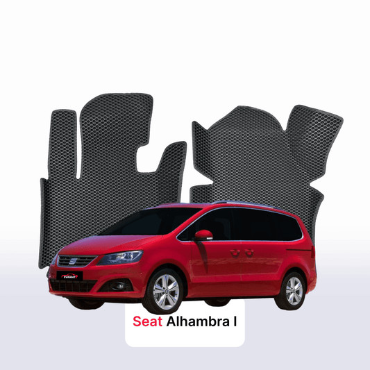 Autokoberce EVAMATS pro SEAT Alhambra 2 gen 2010-2020 rok MINIVAN