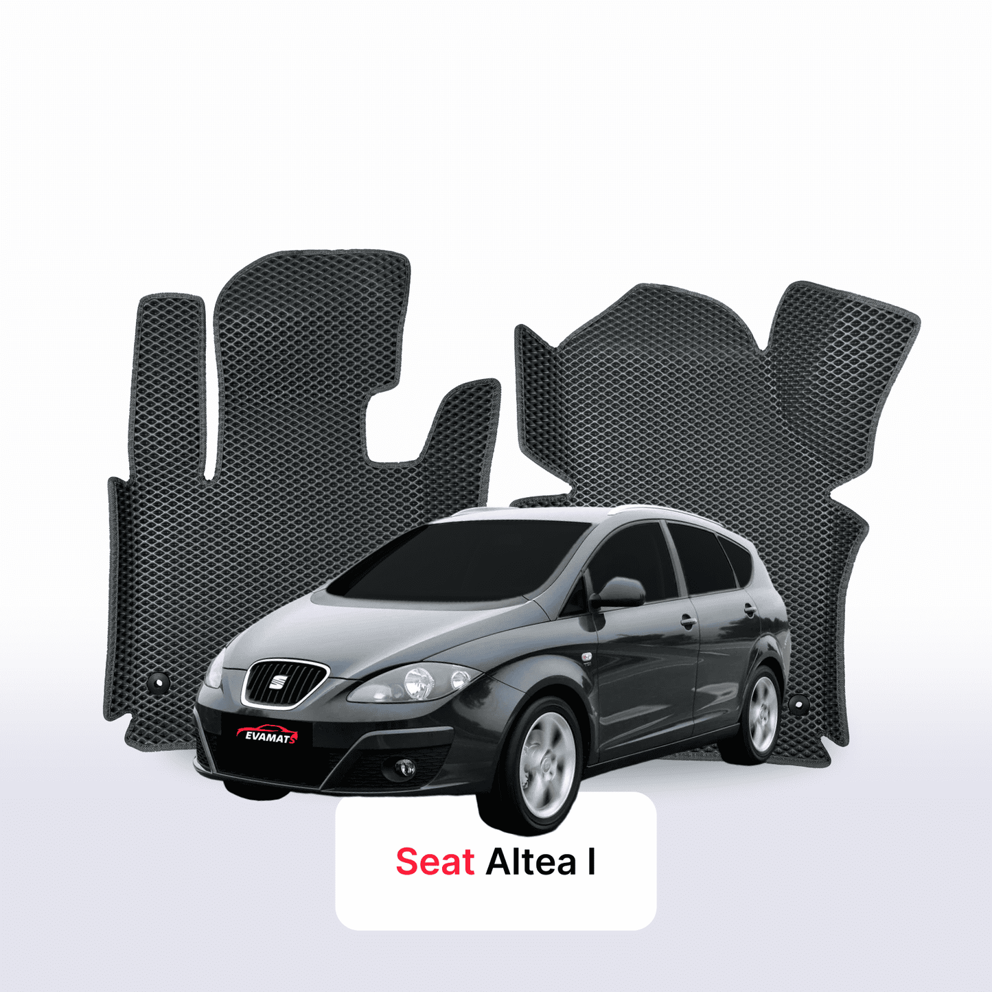 Autokoberce EVA pro SEAT Altea 1 gen 2004-2015 r. MINIVAN XL