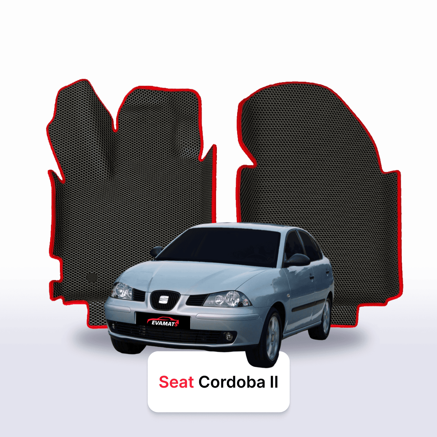 Autokoberce EVAMATS pro SEAT Cordoba 2 gen 2003-2009 rok SEDAN