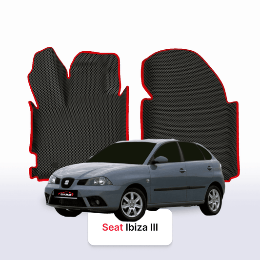 Autokoberce EVAMATS pro SEAT Ibiza 3 gen 2001-2008 rok HATCHBACK 5dv. Autokoberce EVAMATS pro SEAT Ibiza 3 gen 2001-2008 rok HATCHBACK 5dv.