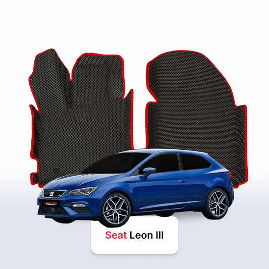 Autokoberce EVAMATS pro SEAT Leon 3 gen 2012-2020 rok HATCHBACK 3dv.