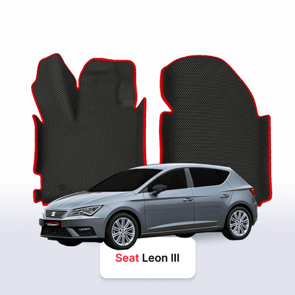Autokoberce EVAMATS pro SEAT Leon 3 gen 2012-2020 rok HATCHBACK 5dv.