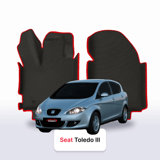 Autokoberce EVAMATS pro SEAT Toledo 3 gen 2004-2009 rok HATCHBACK 5dv. Autokoberce EVAMATS pro SEAT Toledo 3 gen 2004-2009 rok HATCHBACK 5dv.