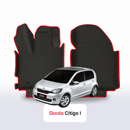 Autokoberce EVAMATS pro Škoda Citigo 1 gen 2011-2020 rok HATCHBACK 5dv.