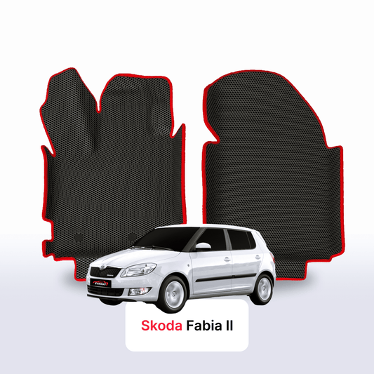 Autokoberce EVAMATS pro Škoda Fabia 2 gen 2007-2014 rok HATCHBACK 5dv.