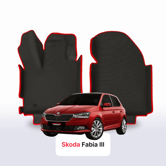 Autokoberce EVAMATS pro Škoda Fabia 3 gen 2014-2022 rok HATCHBACK 5dv.