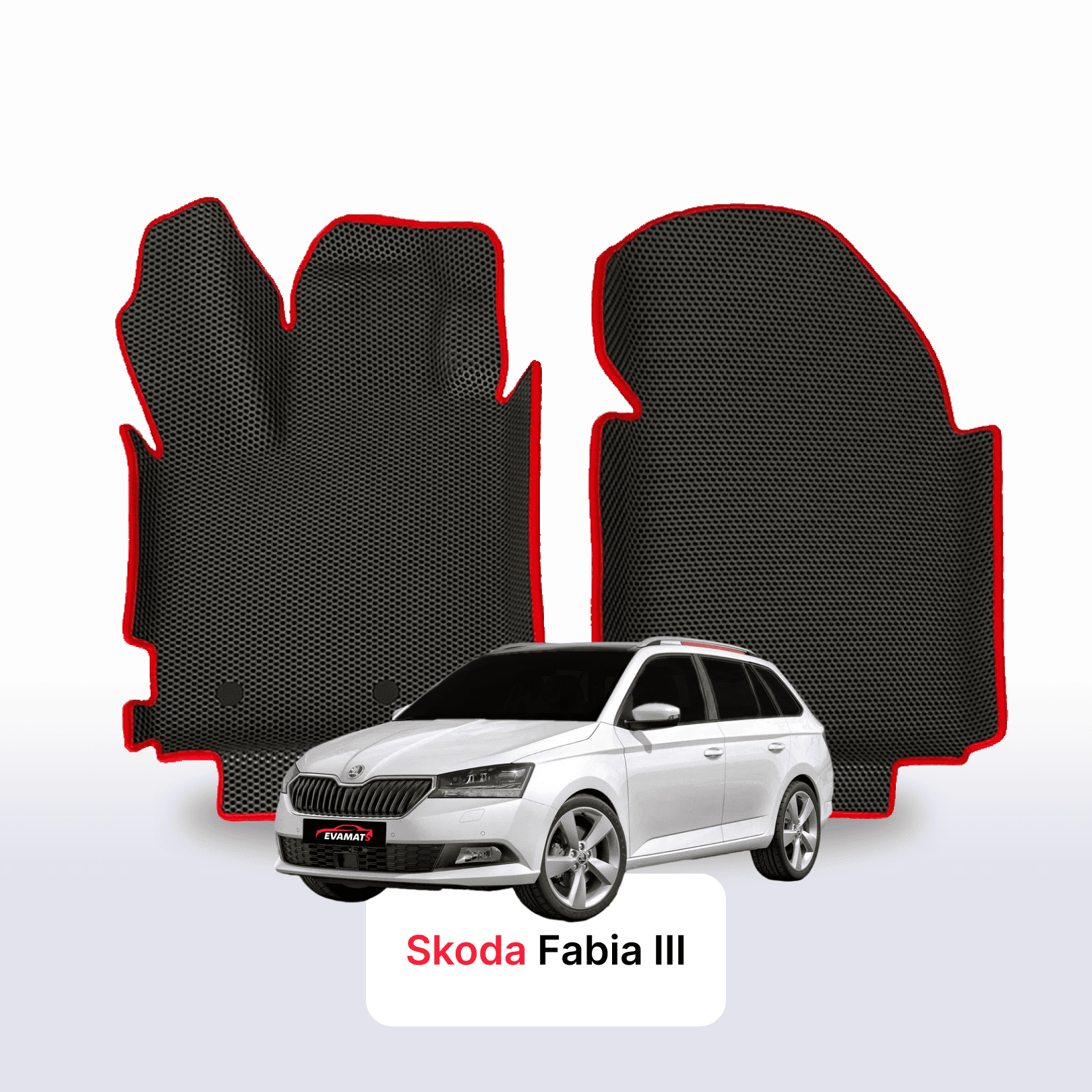 Autokoberce EVA pro Skoda Fabia 3 gen 2014-2022 r. KOMBI