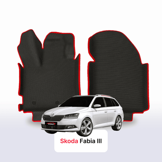 Autokoberce EVAMATS pro Škoda Fabia 3 gen 2014-2022 rok STATION WAGON