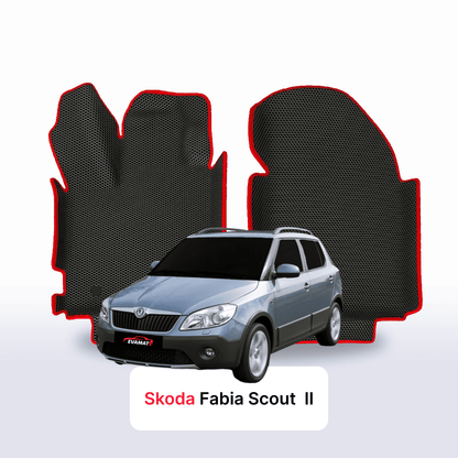 Autokoberce EVAMATS pro Škoda Fabia Scout 2 gen 2010-2014 rok HATCHBACK 5dv.