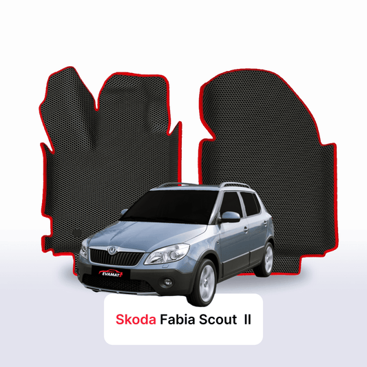 Autokoberce EVAMATS pro Škoda Fabia Scout 2 gen 2010-2014 rok HATCHBACK 5dv.