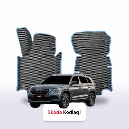 Autokoberce EVA pro Skoda Kodiaq 1 gen 2016-2024 r. SUV