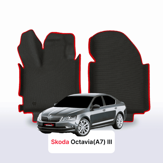 Autokoberce EVAMATS pro Škoda Octavia(A7) 3 gen 2013-2019 rok LIFTBACK