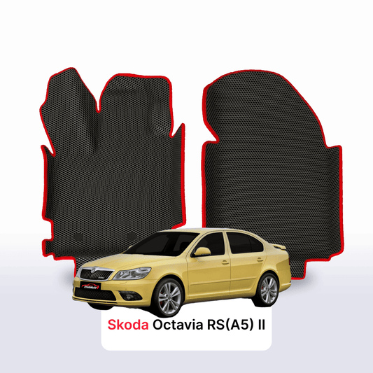 Autokoberce EVAMATS pro Škoda Octavia RS(A5) 2. generace 2005-2013 rok LIFTBACK