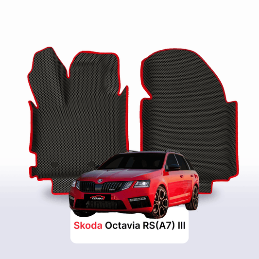 Autokoberce EVAMATS pro Škoda Octavia RS(A7) 3 gen 2013-2020 rok STATION WAGON