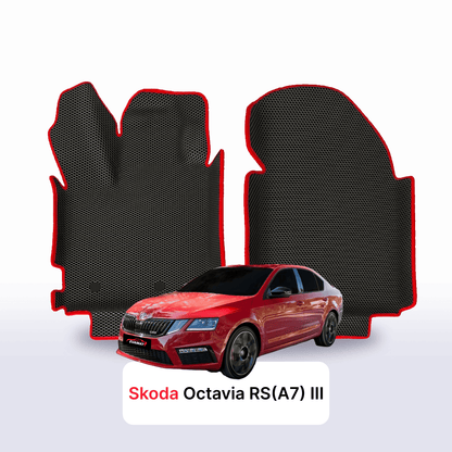 Autokoberce EVA pro Skoda Octavia RS(A7) 3 gen 2013-2020 r. LIFTBACK