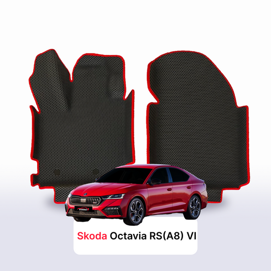 Autokoberce EVAMATS pro Škoda Octavia RS(A8) 4 gen 2020-2025 rok LIFTBACK