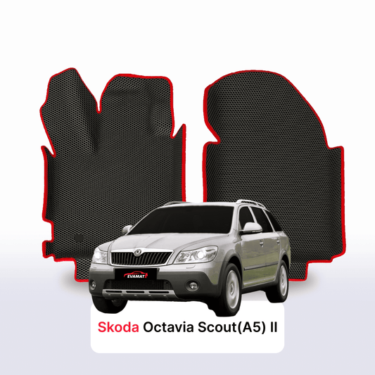 Autokoberce EVAMATS pro Škoda Octavia Scout(A5) 2 gen 2004-2013 rok STATION WAGON