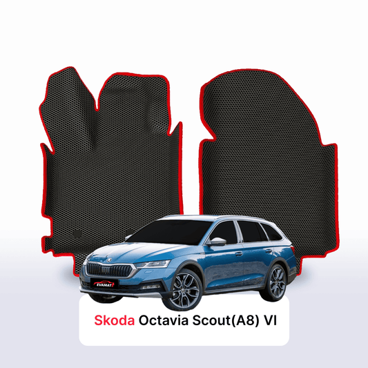 Autokoberce EVAMATS pro Škoda Octavia Scout(A8) 4 gen 2019-2025 rok STATION WAGON