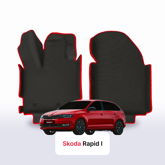 Autokoberce EVAMATS pro Škoda Rapid 1 gen 2012-2020 rok STATION WAGON
