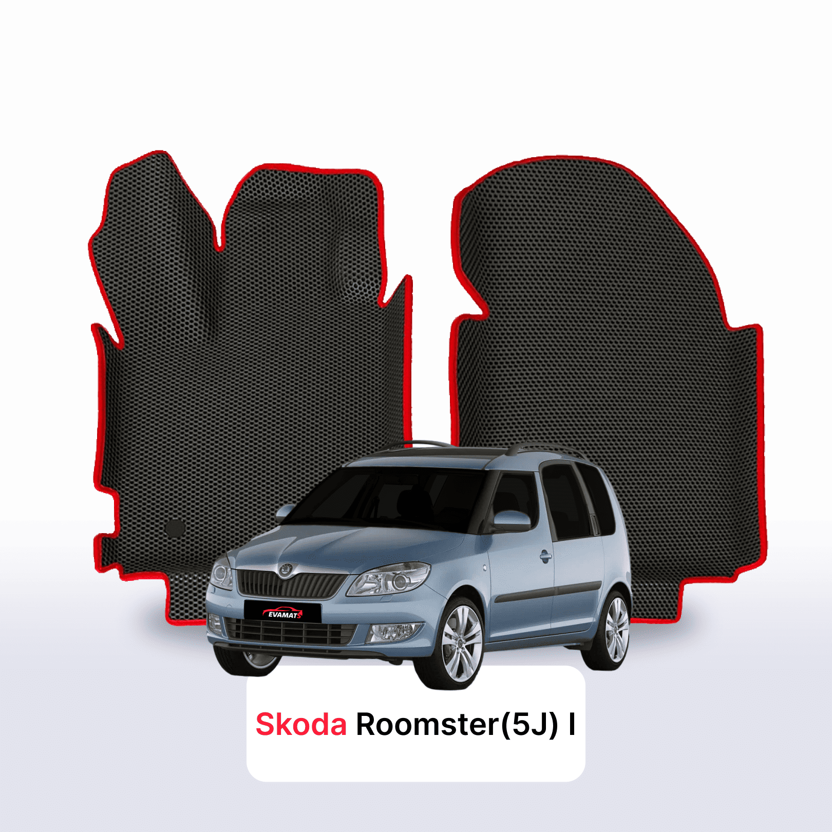 Autokoberce EVA pro Skoda Roomster(5J) 1 gen 2006-2015 r. MINIVAN