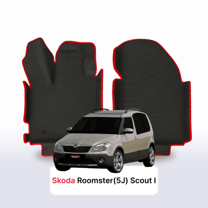 Autokoberce EVAMATS pro Škoda Roomster Scout(5J) 1 gen 2006-2015 rok MINIVAN