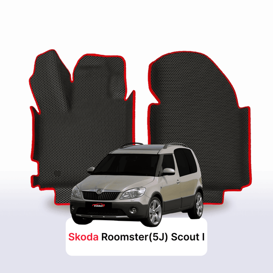 Autokoberce EVAMATS pro Škoda Roomster Scout(5J) 1 gen 2006-2015 rok MINIVAN