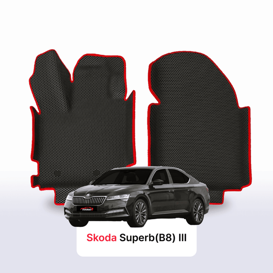 Autokoberce EVAMATS pro Škoda Superb(B8) 3 gen 2015-2025 rok LIFTBACK