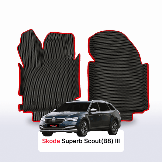 Autokoberce EVA pro Skoda Superb Scout(B8) 3 gen 2019-2025 r. KOMBI