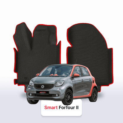Autokoberce EVAMATS pro Smart Forfour 2 gen 2014-2025 rok HATCHBACK 5dv.