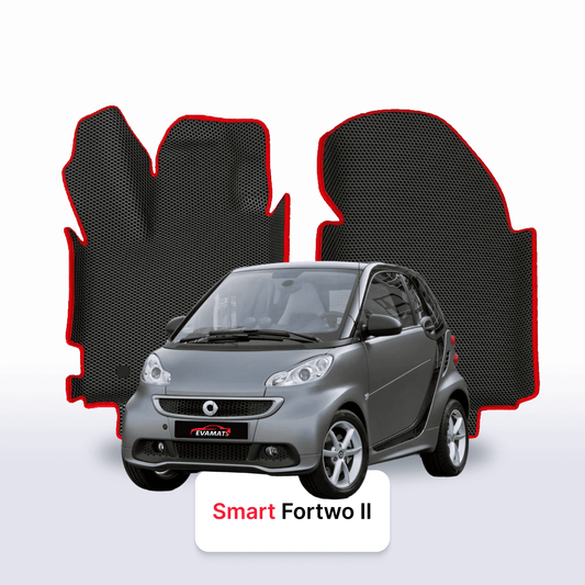 Autokoberce EVAMATS pro Smart Fortwo 2 gen 2007-2015 rok HATCHBACK 3dv.