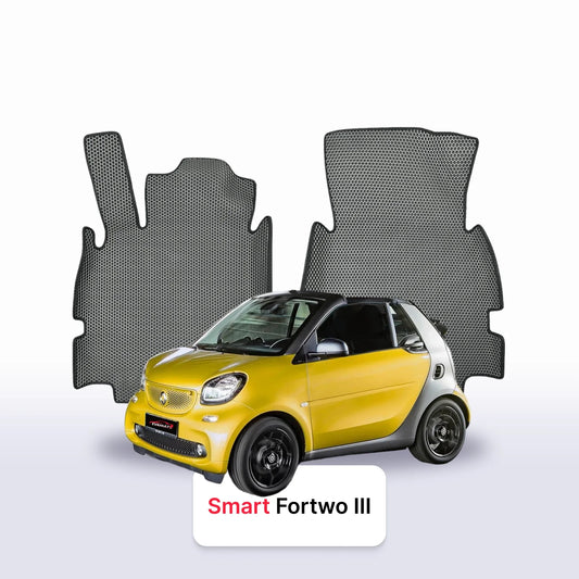 Autokoberce EVAMATS pro Smart Fortwo 3 gen 2014-2025 rok CABRIO