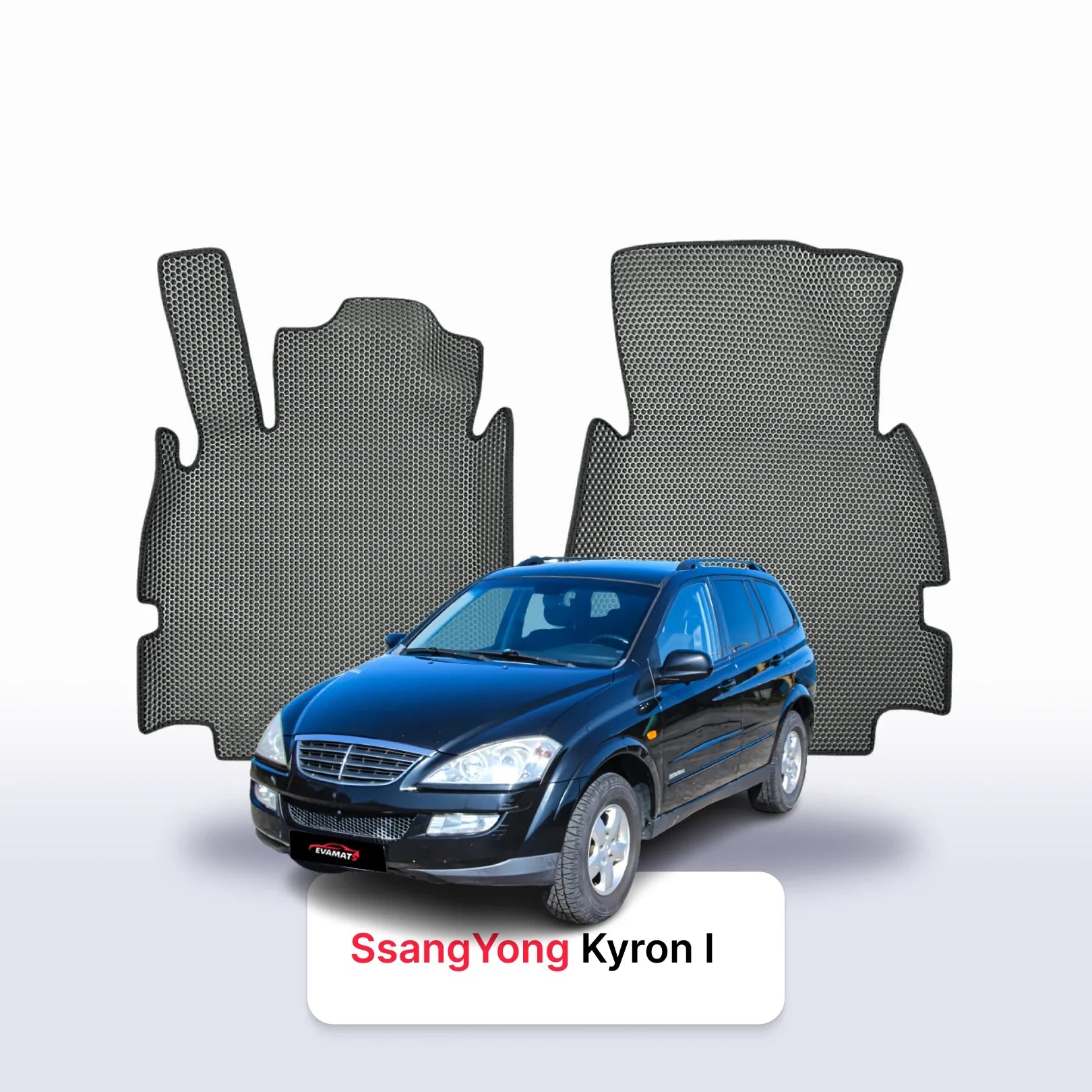 Autokoberce EVA pro SsangYong Kyron 1 gen 2005-2015 r. SUV 5 dveří