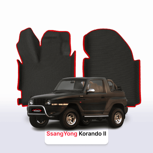 Autokoberce EVAMATS pro SsangYong Korando 2 gen 1996-2006 rok SUV CABRIO 3dv.