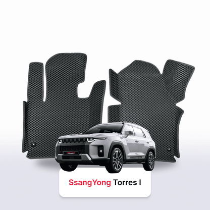 Autokoberce EVAMATS pro SUV SsangYong Torres 1 gen 2022-2025