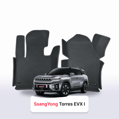 Autokoberce EVAMATS pro SsangYong Torres EVX 1. generace 2023-2028 rok SUV