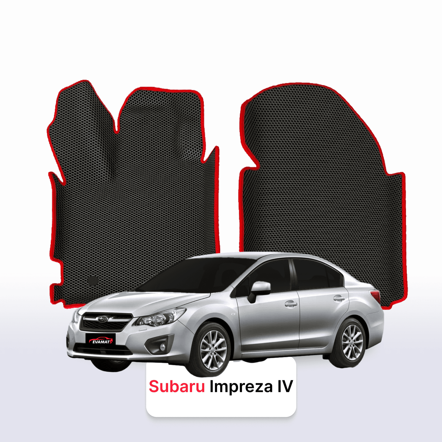 Autokoberce EVAMATS pro Subaru Impreza 4 gen 2011-2016 rok SEDAN
